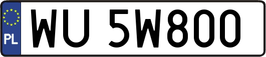 WU5W800