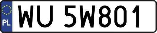 WU5W801