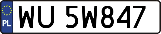 WU5W847