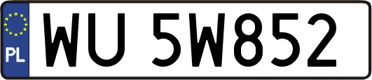 WU5W852