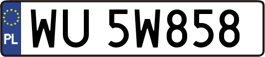 WU5W858