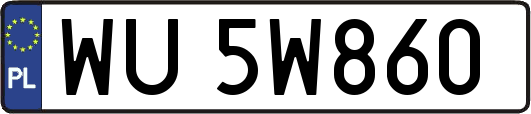 WU5W860