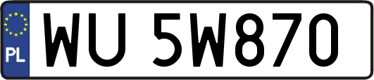 WU5W870