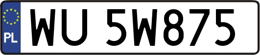 WU5W875
