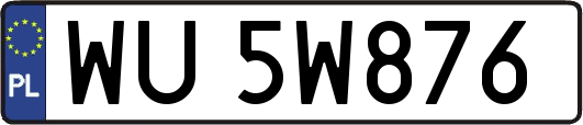 WU5W876