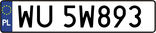 WU5W893