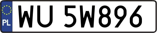 WU5W896