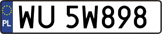 WU5W898