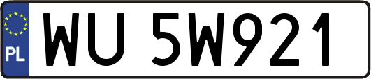 WU5W921
