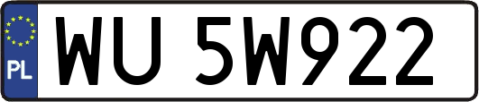 WU5W922