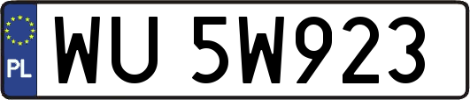 WU5W923