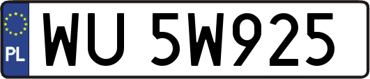 WU5W925
