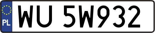 WU5W932
