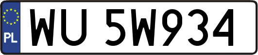 WU5W934