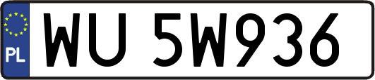 WU5W936