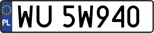 WU5W940