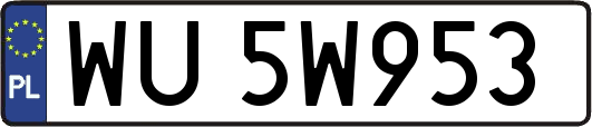 WU5W953