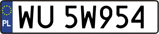 WU5W954