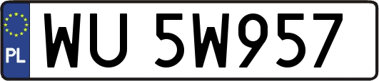 WU5W957