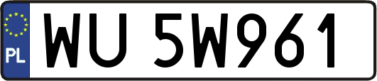 WU5W961