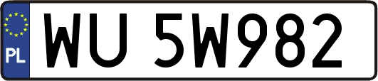 WU5W982