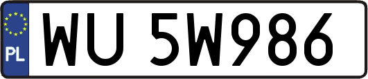 WU5W986