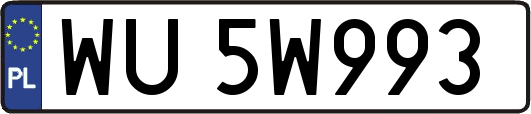 WU5W993