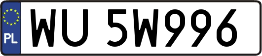 WU5W996