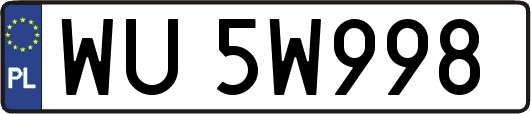 WU5W998