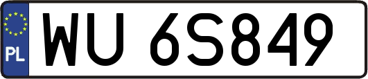 WU6S849