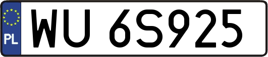 WU6S925