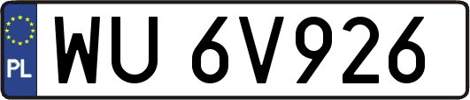 WU6V926