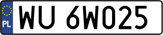 WU6W025