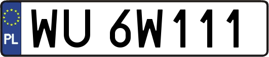 WU6W111