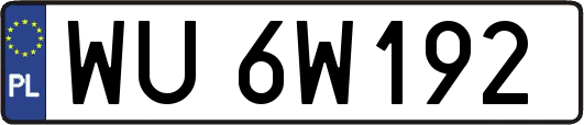 WU6W192