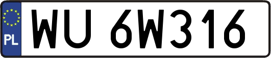 WU6W316