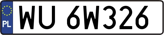 WU6W326