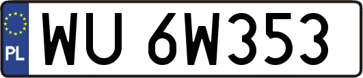 WU6W353