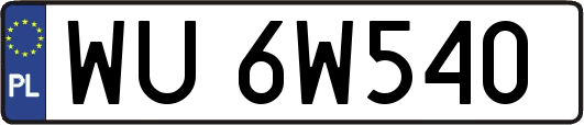WU6W540