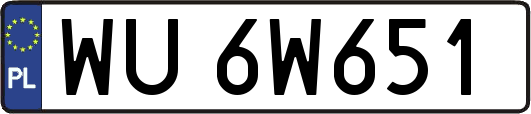 WU6W651