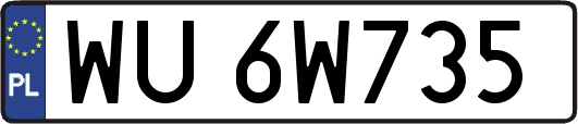 WU6W735