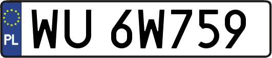 WU6W759