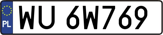 WU6W769