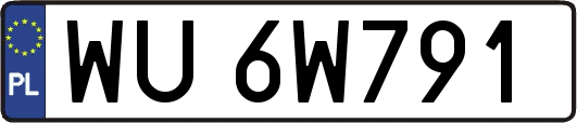 WU6W791