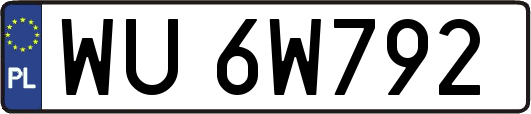 WU6W792