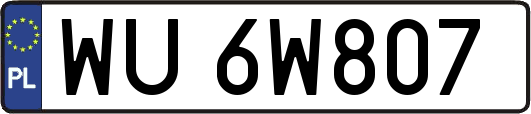 WU6W807