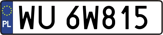 WU6W815