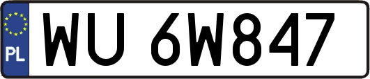WU6W847