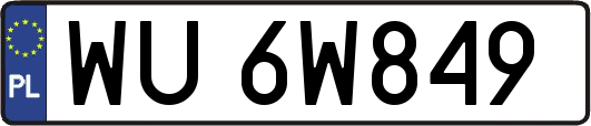 WU6W849