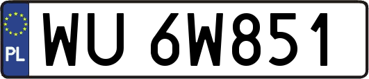 WU6W851